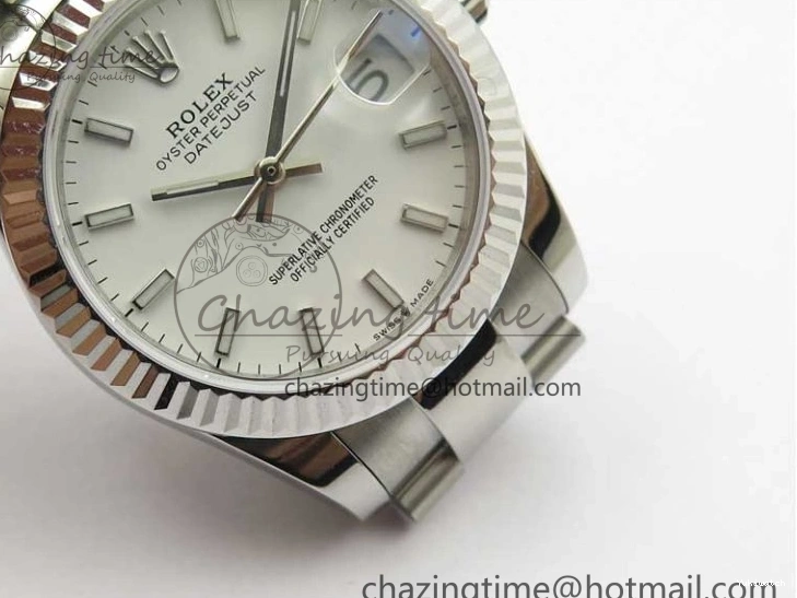 Dial Sticks Oyster White Bracelet Maker Best Edition BP 31mm Marker Datejust 278271 SS on 1227